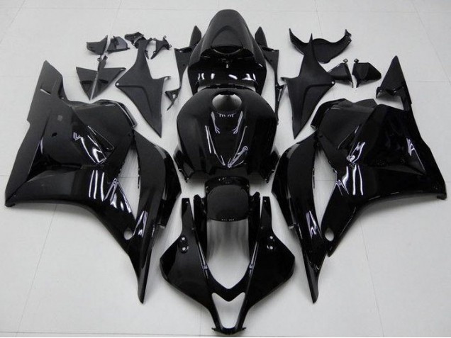09-12 Glossy Black CBR600RR Motorcycle Fairings 09-12 Glossy Black CBR600RR Motorcycle Fairings