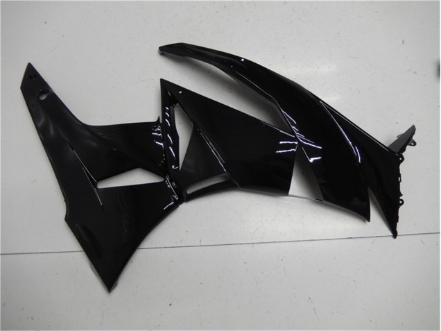09-12 Glossy Black ZX6R Motorcycle Fairings 09-12 Glossy Black ZX6R Motorcycle Fairings