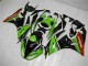 09-12 Green Black Red ZX6R Motorcycle Fairings 09-12 Green Black Red ZX6R Motorcycle Fairings