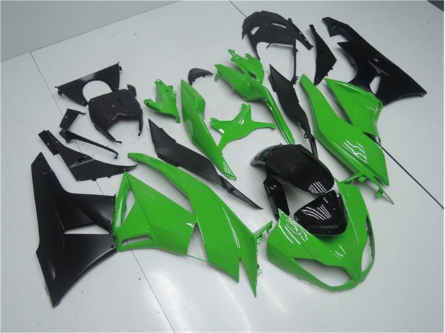 09-12 Green Black ZX6R Motorcycle Bodywork 09-12 Green Black ZX6R Motorcycle Bodywork