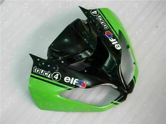 09-12 Green Black ZX6R Motorcycle Fairing 09-12 Green Black ZX6R Motorcycle Fairing