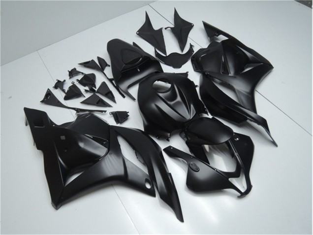 09-12 Matte Black CBR600RR Motorcycle Fairings