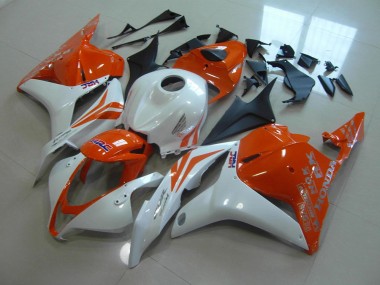 09-12 Orange Pearl White CBR600RR Motorcycle Fairings