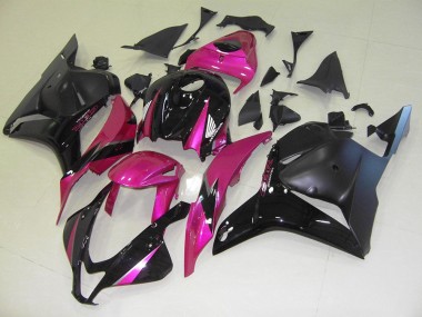 09-12 Pink Black CBR600RR Motorcycle Fairings