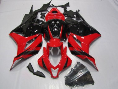 09-12 Red Black CBR600RR Motorcycle Fairing