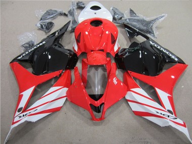 09-12 Red Black White CBR600RR Motorcycle Fairing
