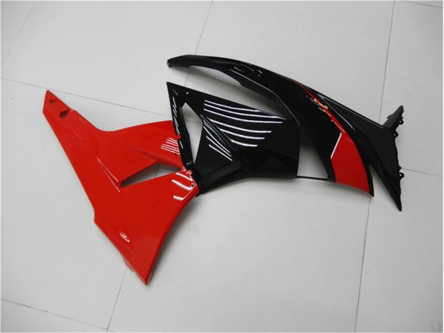 09-12 Red Black ZX6R Motorcycle Fairings 09-12 Red Black ZX6R Motorcycle Fairings