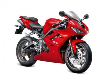 09-12 Red Daytona 675 Triple Motorcycle Fairings