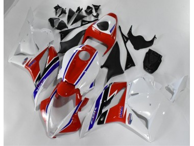 09-12 Red White Blue CBR600RR Motorcycle Fairings