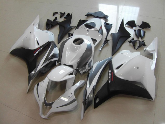 09-12 White Black Grey CBR600RR Motorcycle Fairings 09-12 White Black Grey CBR600RR Motorcycle Fairings