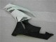 09-12 White Black ZX6R Motorcycle Fairing