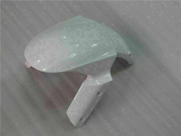 09-12 White Black ZX6R Motorcycle Fairing