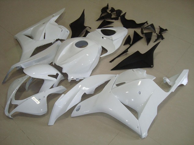 09-12 White CBR600RR Motorcycle Fairing 09-12 White CBR600RR Motorcycle Fairing