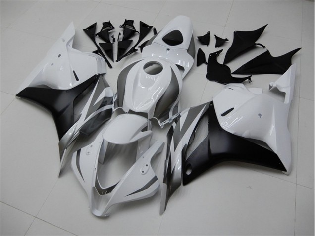 09-12 White Silver Black CBR600RR Motorcycle Fairings 09-12 White Silver Black CBR600RR Motorcycle Fairings