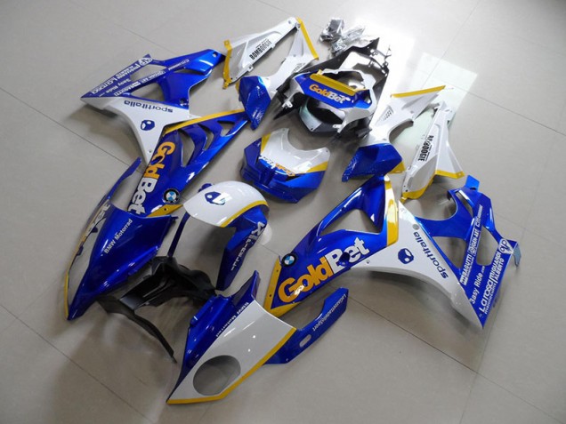 09-14 Blue White GoldBet S1000RR Motorcycle Bodywork