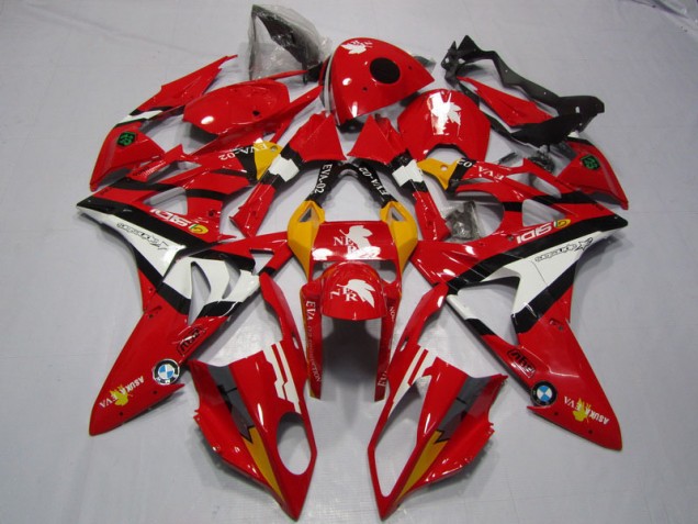09-14 Red White S1000RR Motorcycle Fairings 09-14 Red White S1000RR Motorcycle Fairings