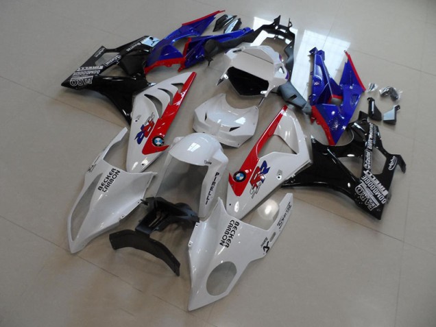 09-14 White Blue Red Becker Carbon S1000RR Motorcycle Fairings 09-14 White Blue Red Becker Carbon S1000RR Motorcycle Fairings