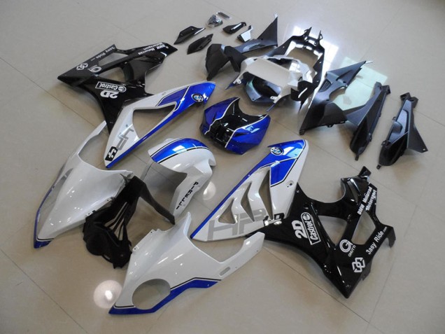 09-14 White Blue S1000RR Motorcycle Fairings 09-14 White Blue S1000RR Motorcycle Fairings