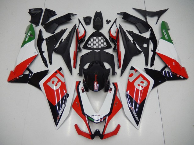 09-15 Black Red RSV4 Full Motorcycle Fairing Kits 09-15 Black Red RSV4 Full Motorcycle Fairing Kits