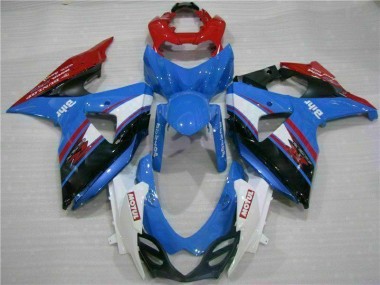 09-16 Black GSXR 1000 Motorcycle Fairing Kits & Plastic