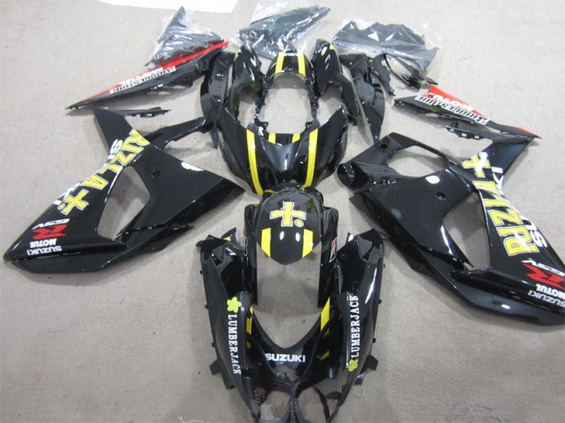 09-16 Black Rizla Lumber Jack GSXR 1000 Motorcycle Fairings 09-16 Black Rizla Lumber Jack GSXR 1000 Motorcycle Fairings