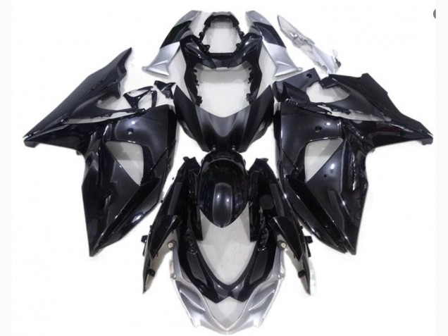 09-16 Black Silver GSXR 1000 Motorcycle Fairings 09-16 Black Silver GSXR 1000 Motorcycle Fairings