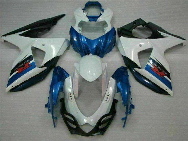 09-16 Blue White GSXR 1000 ABS Motorcycle Fairings 09-16 Blue White GSXR 1000 ABS Motorcycle Fairings