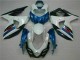09-16 Blue White GSXR 1000 ABS Motorcycle Fairings 09-16 Blue White GSXR 1000 ABS Motorcycle Fairings