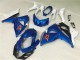 09-16 Blue White GSXR 1000 Motorcycle Fairing Kits & Plastic 09-16 Blue White GSXR 1000 Motorcycle Fairing Kits & Plastic