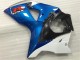 09-16 Blue White GSXR 1000 Motorcycle Fairing Kits & Plastic 09-16 Blue White GSXR 1000 Motorcycle Fairing Kits & Plastic