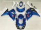 09-16 Blue White GSXR 1000 Motorcycle Fairing Kits & Plastic 09-16 Blue White GSXR 1000 Motorcycle Fairing Kits & Plastic