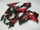 09-16 Red Flame Black GSXR 1000 Motorcycle Fairings