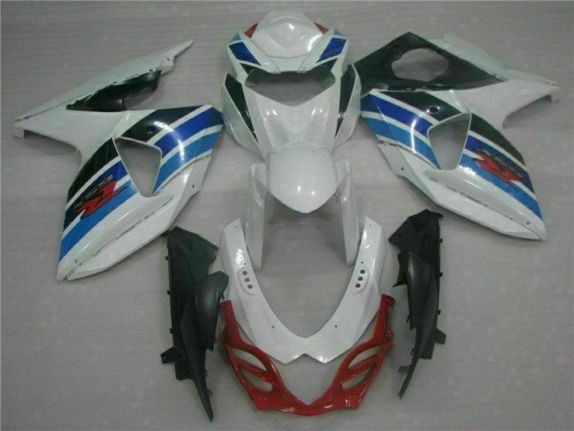 09-16 White GSXR 1000 Motorcycle Fairings 09-16 White GSXR 1000 Motorcycle Fairings