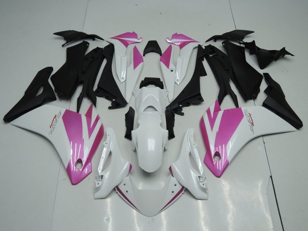 11-13 White Pink CBR250RR Motorcycle Fairings 11-13 White Pink CBR250RR Motorcycle Fairings
