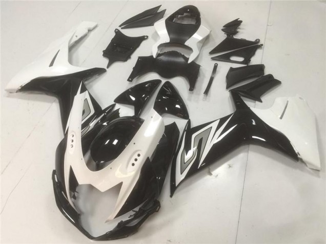 11-21 Black White GSXR 600/750 Motorcycle Bodywork 11-21 Black White GSXR 600/750 Motorcycle Bodywork
