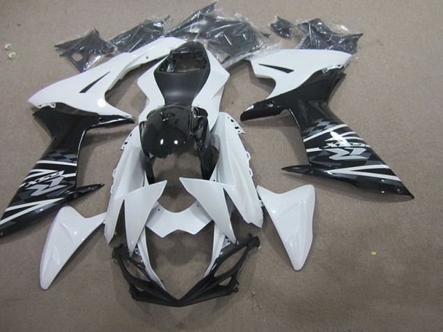 11-21 White Black GSXR 750 Motorcycle Fairings 11-21 White Black GSXR 750 Motorcycle Fairings