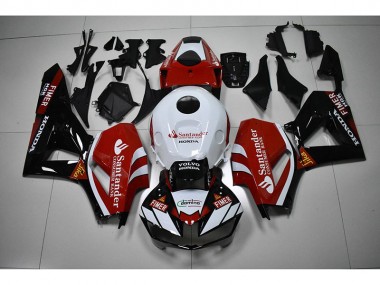 12-16 Black White Red Santander CBR1000RR Motorcycle Fairings