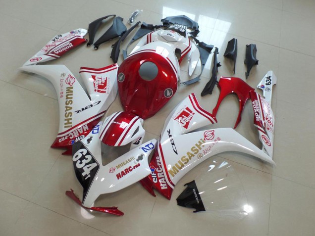 12-16 Red Musashi CBR1000RR Motorcycle Fairings 12-16 Red Musashi CBR1000RR Motorcycle Fairings
