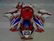 12-16 Red White Blue 23 CBR1000RR Motorcycle Fairings 12-16 Red White Blue 23 CBR1000RR Motorcycle Fairings