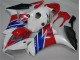 12-16 White Blue Red CBR1000RR Motorcycle Fairing 12-16 White Blue Red CBR1000RR Motorcycle Fairing