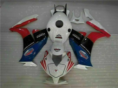 12-16 White Red CBR1000RR Motorcycle Fairings
