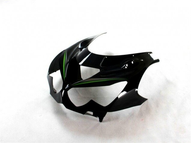12-21 Black Green ZX14R ZZR1400 Motorcycle Fairings