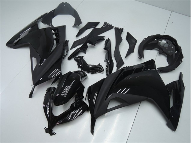 13-16 Glossy Matte Black EX300 Motorcycle Fairings