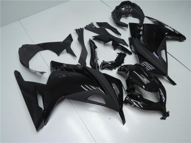 13-16 Glossy Matte Black EX300 Motorcycle Fairings