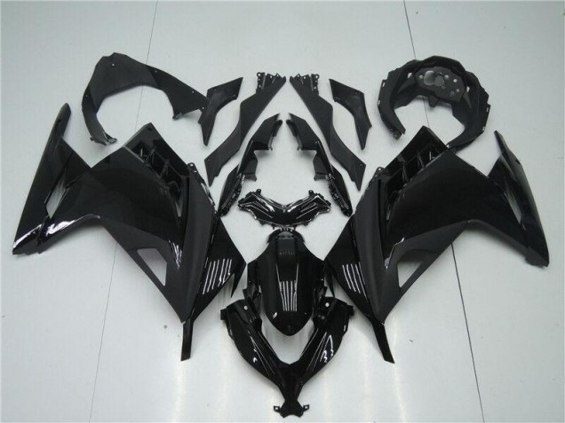 13-16 Glossy Matte Black EX300 Motorcycle Fairings