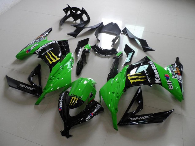 13-16 Green Monster ZX300R Motorcycle Fairings 13-16 Green Monster ZX300R Motorcycle Fairings