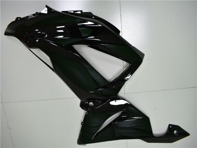 13-18 Glossy Black ZX6R Motorcycle Fairings