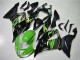 13-18 Green Black ZX6R Motorcycle Bodywork 13-18 Green Black ZX6R Motorcycle Bodywork