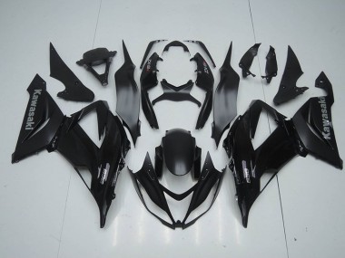 13-18 Matte Black ZX6R Motorcycle Fairings