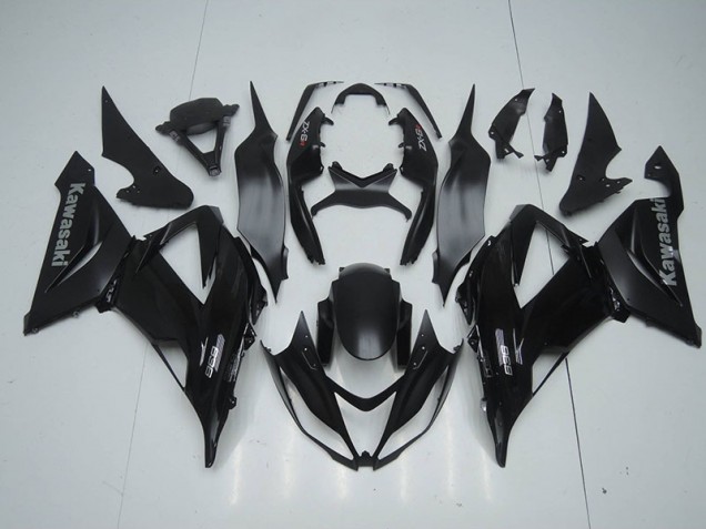 13-18 Matte Black ZX6R Motorcycle Fairings 13-18 Matte Black ZX6R Motorcycle Fairings